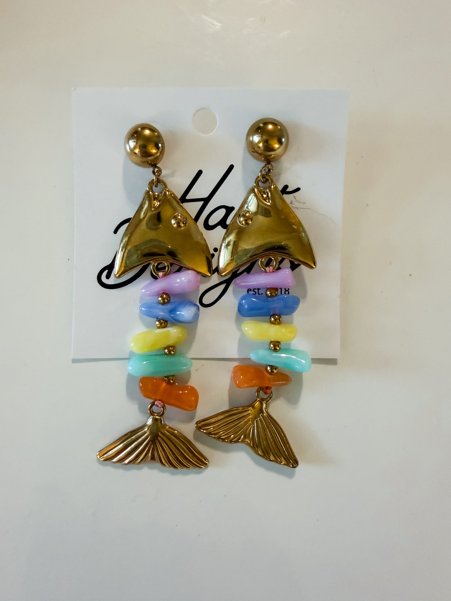 Hart Designs | Boney Fish Earrings