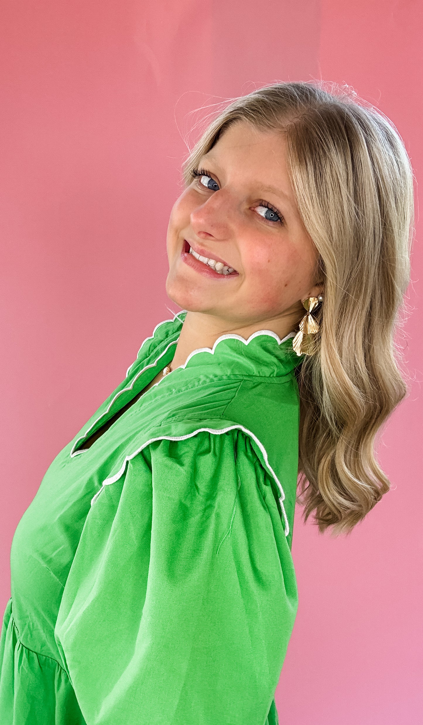 Emerald Isles Midi Dress