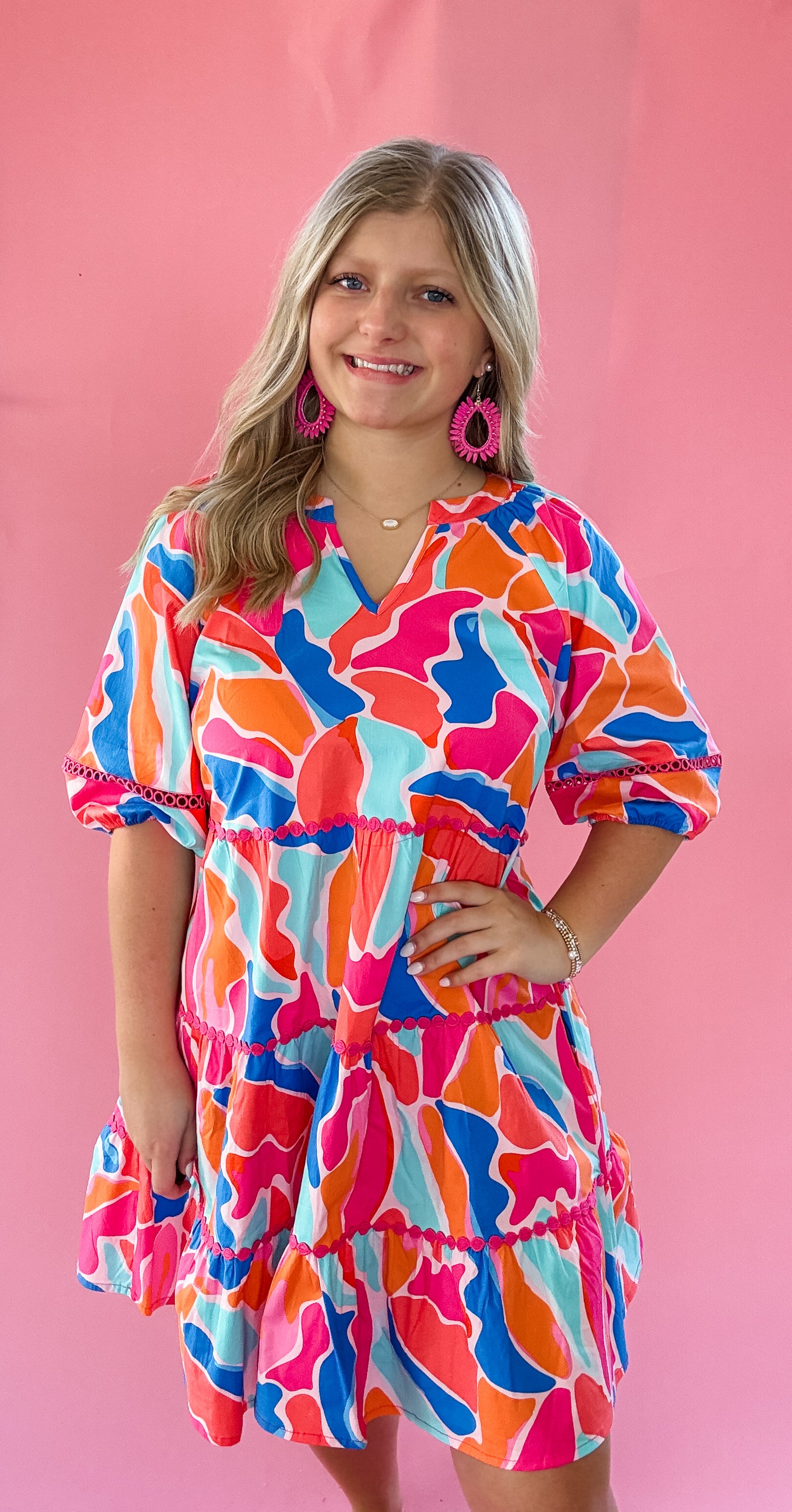 Cool Waters Palmer Dress