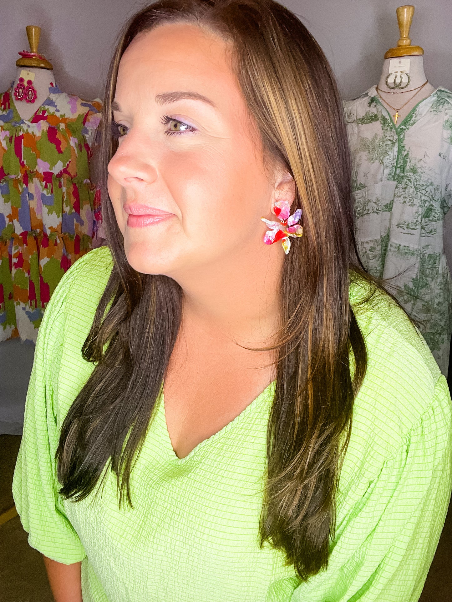 Green with Beauty Top