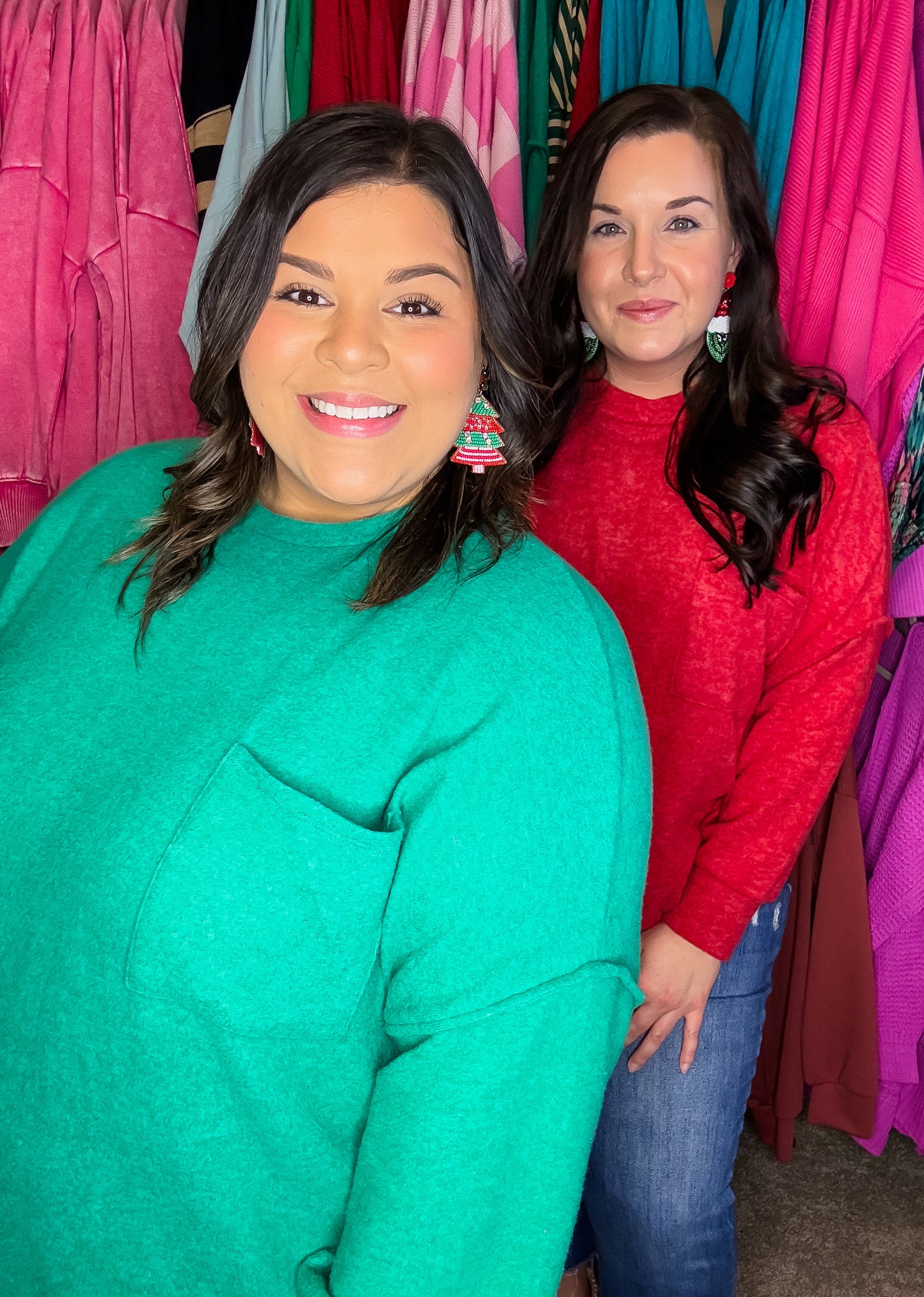 Curvy Grinch’s Wishes Sweater