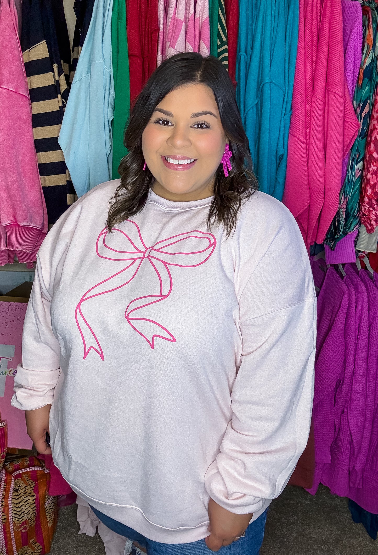 Just A Girl Sweatshirt