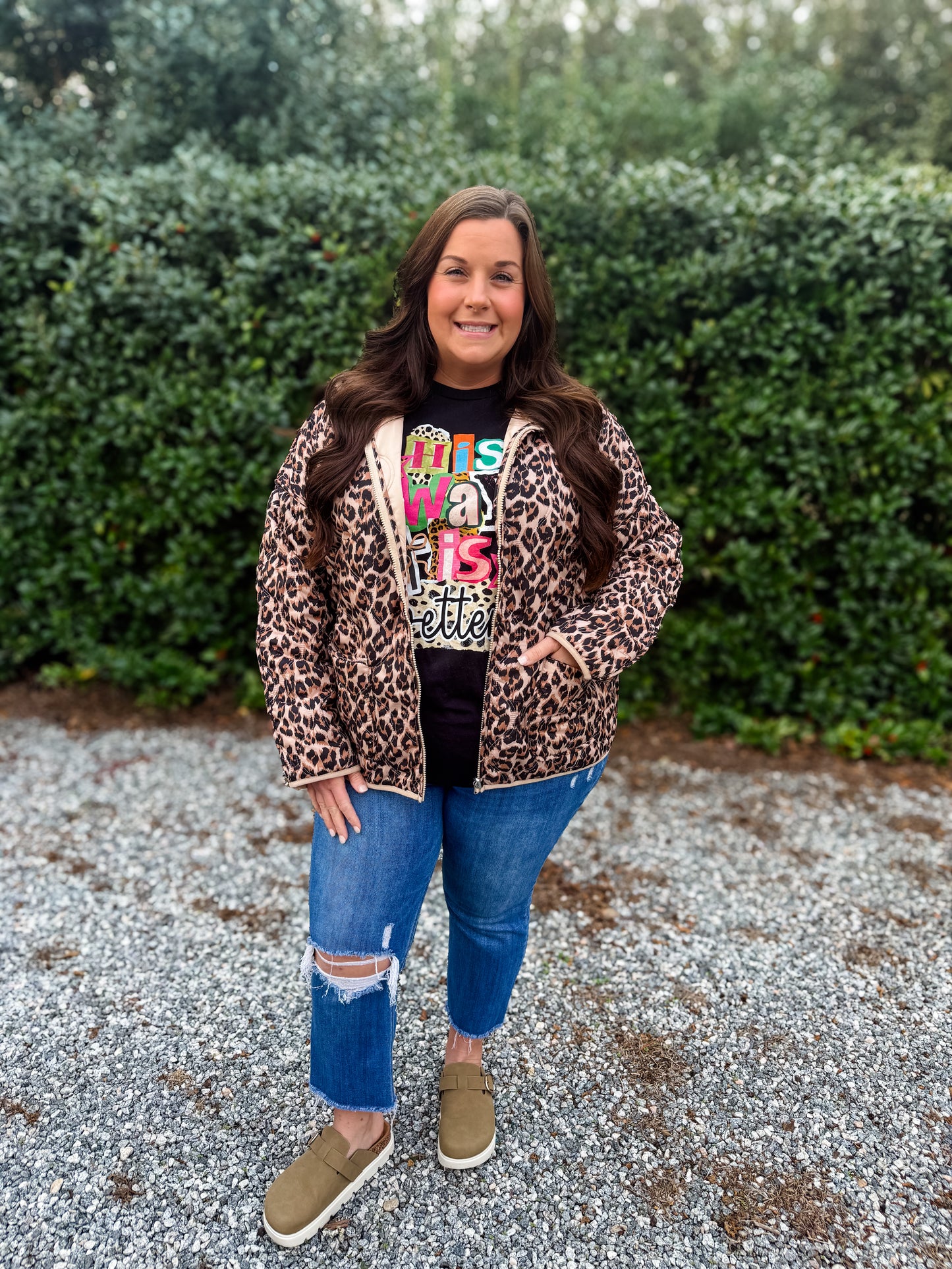 Leopard Cozy Cloud Jacket