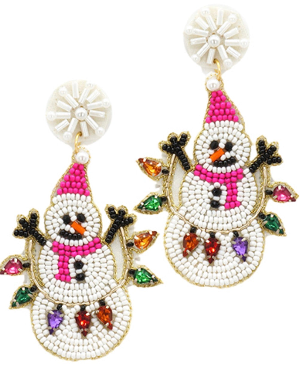 Snowmen Earrings