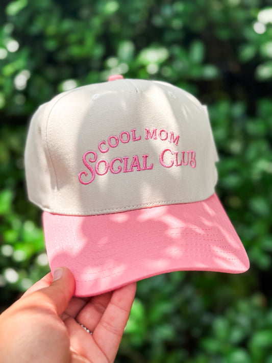 PINK Cool Mom Social Club Hat