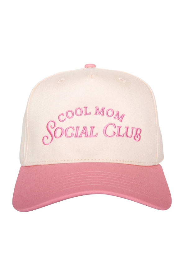 PINK Cool Mom Social Club Hat