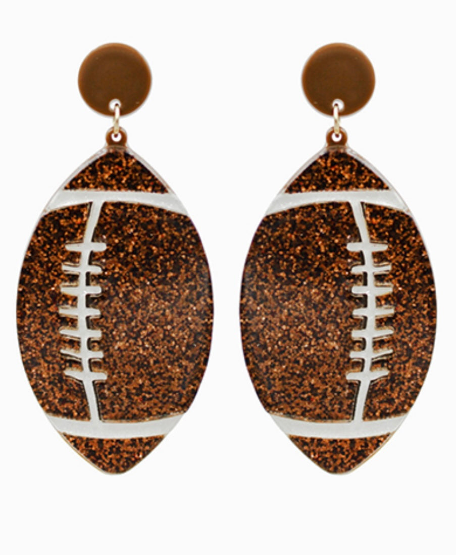 Football Earrings