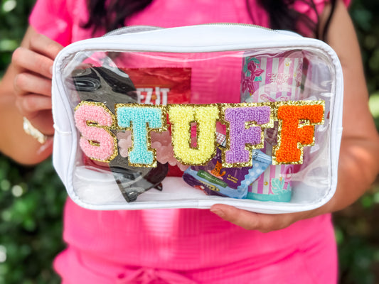 STUFF Travel Bag in WHITE