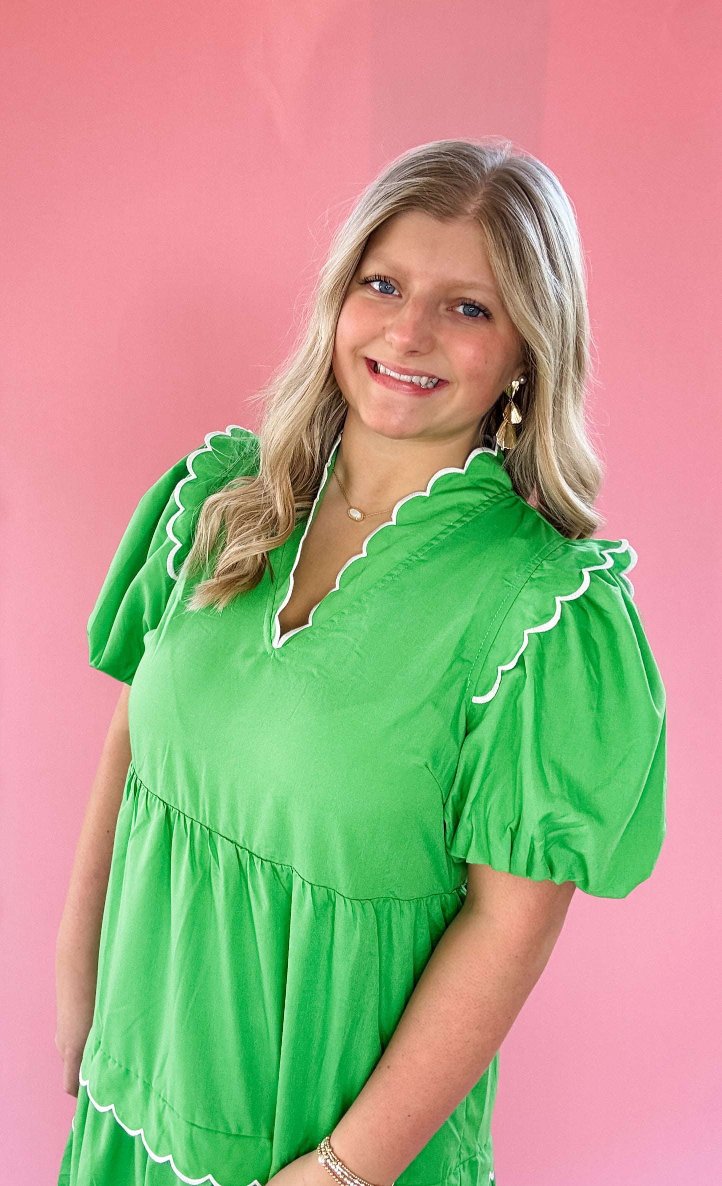 Emerald Isles Midi Dress