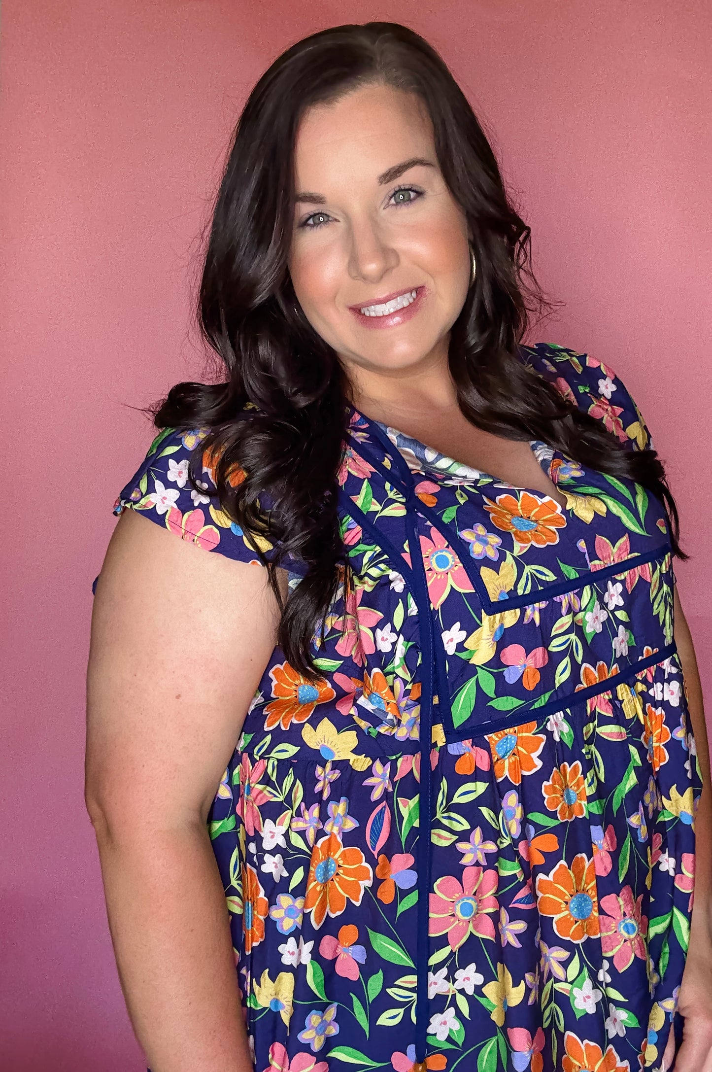 Curvy Spring Forward Top