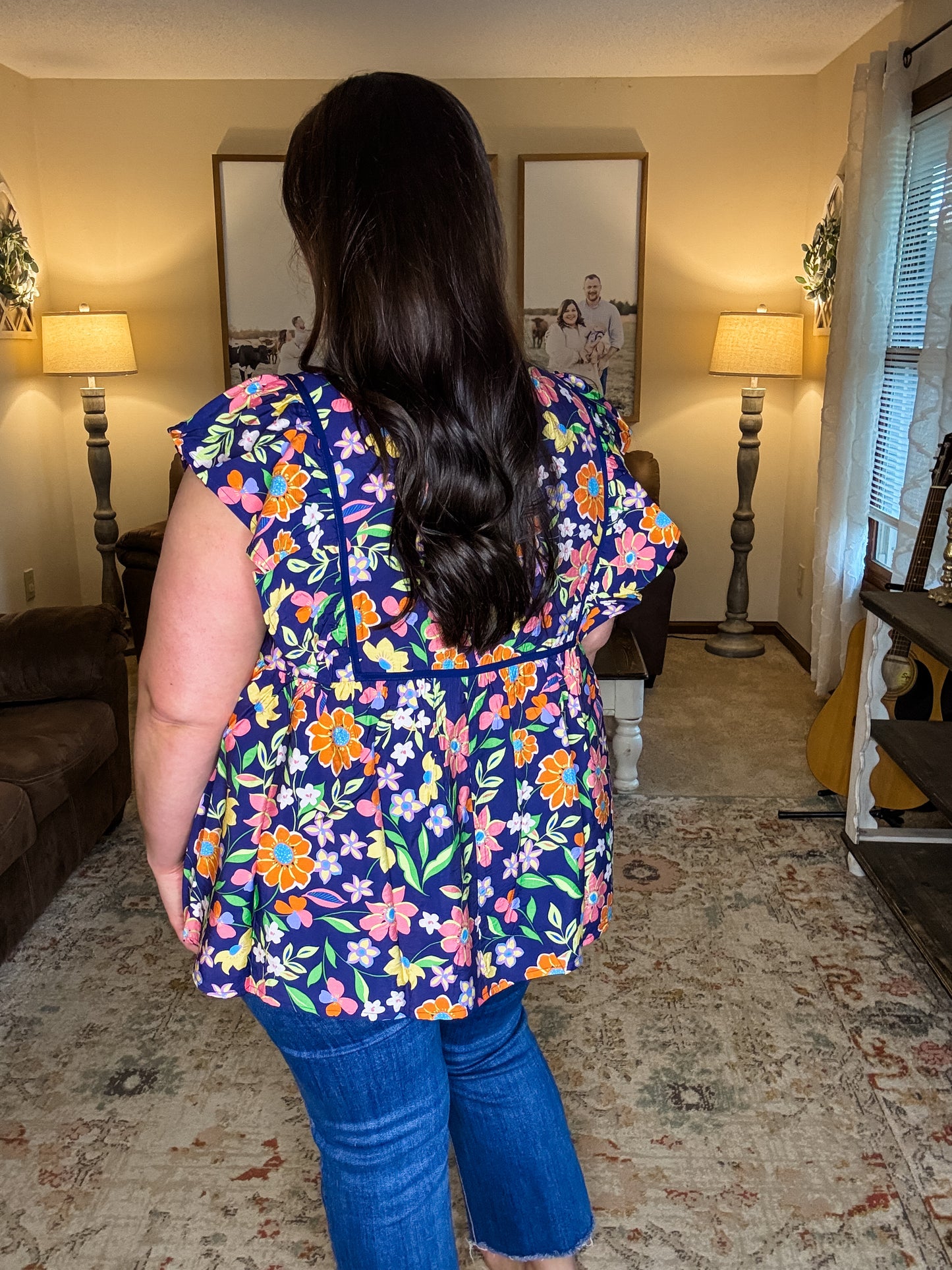 Curvy Spring Forward Top