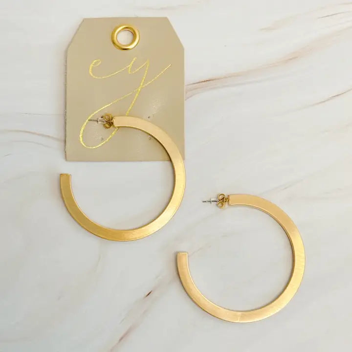 Round Luxe Hoops