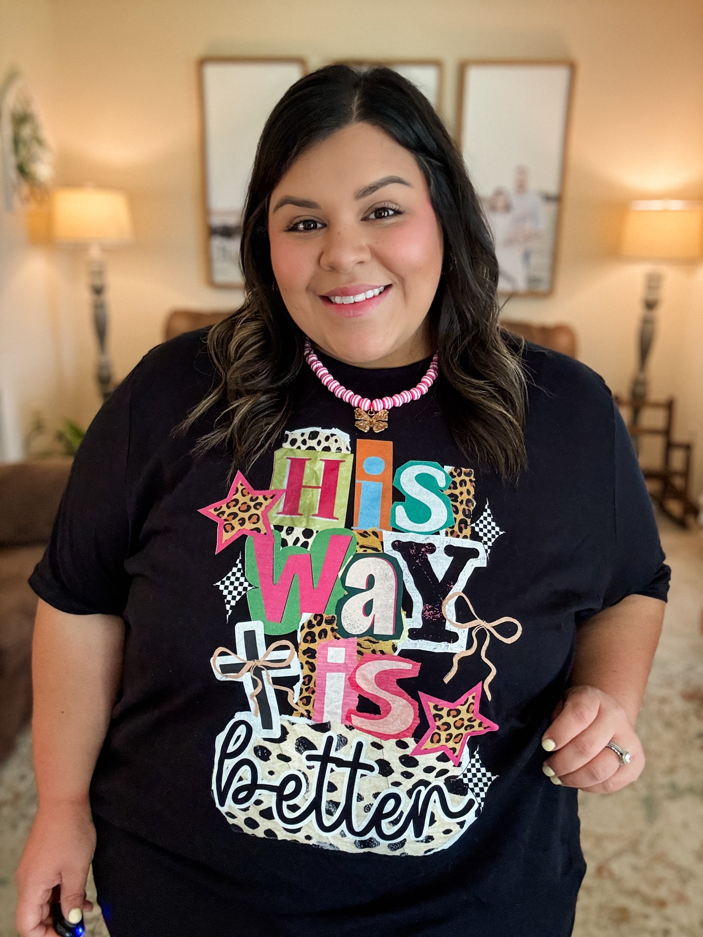 His Way Graphic Tee