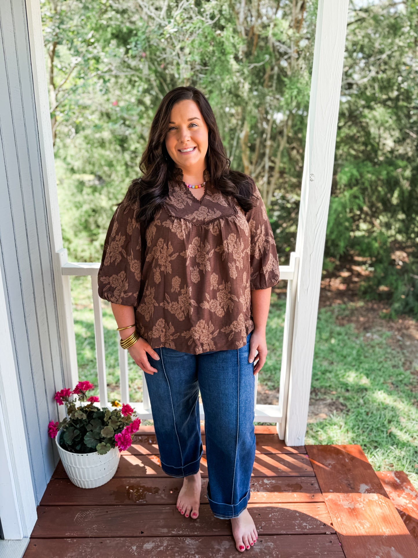 Warm Garden Top