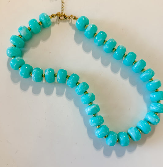 Hart Designs | Turquoise Beaded Necklace