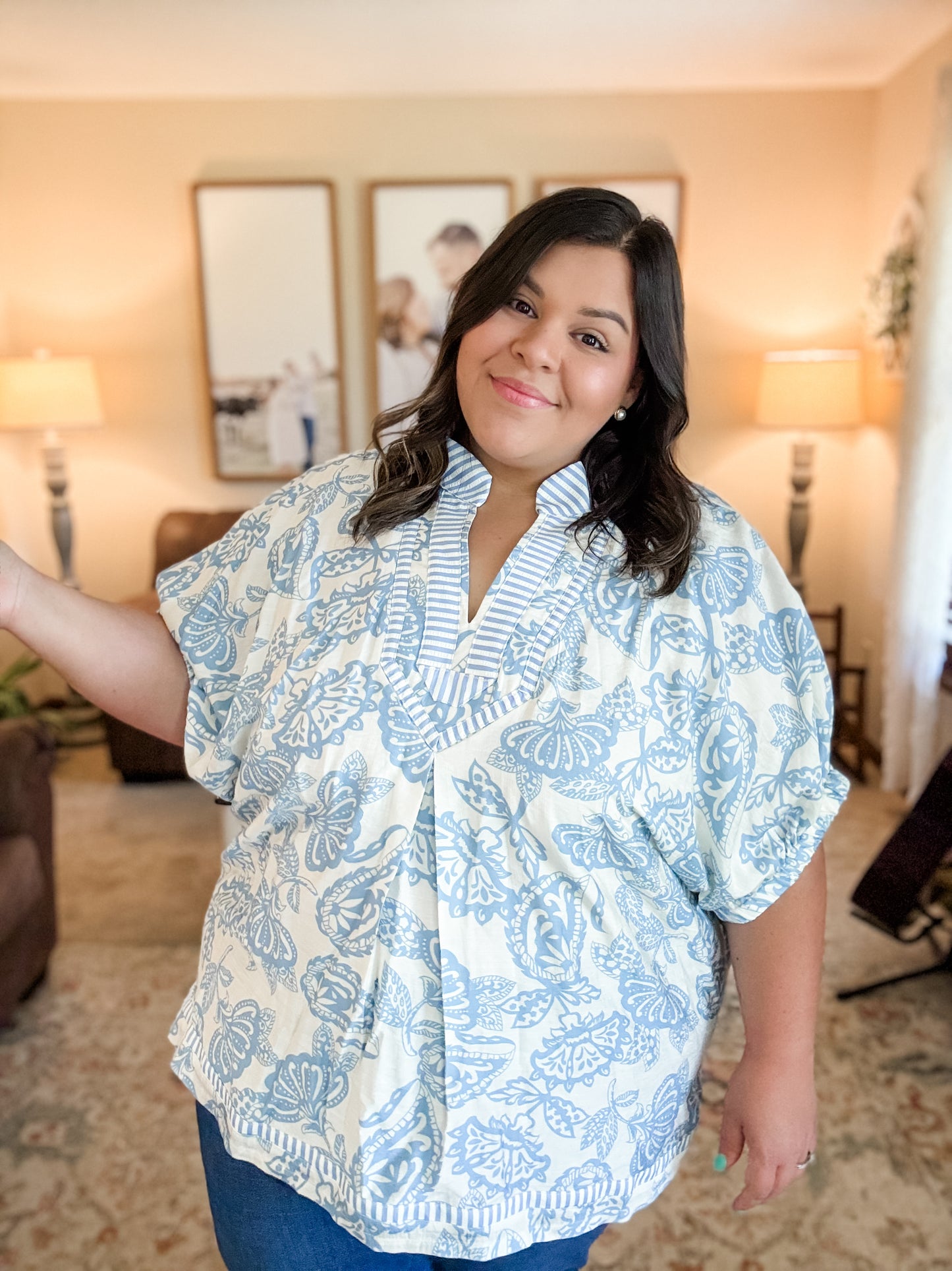 Curvy Southern Chic Top
