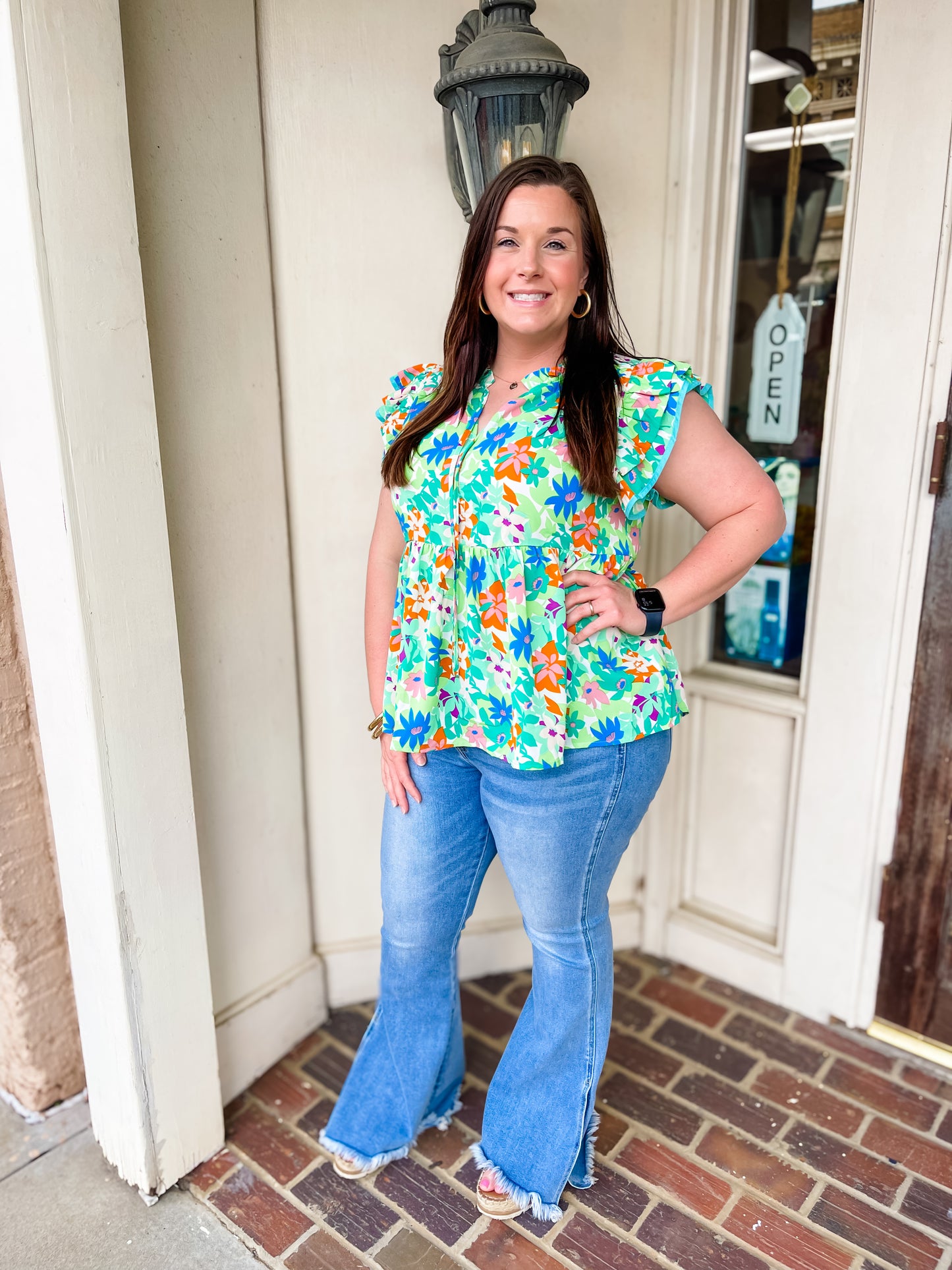 Curvy Spring Fever Top