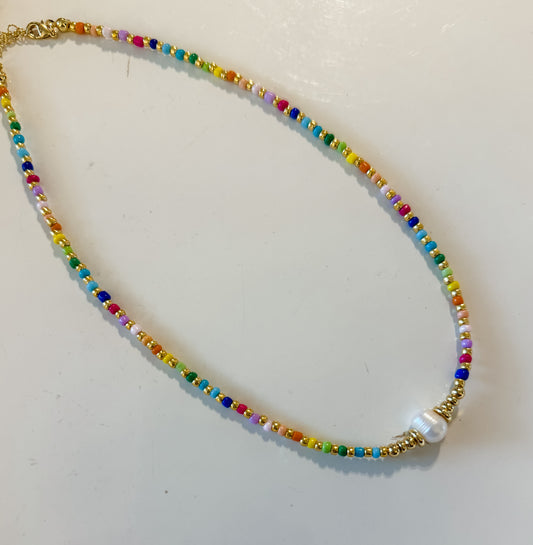 Hart Designs | Water Resistant Rainbow Necklace
