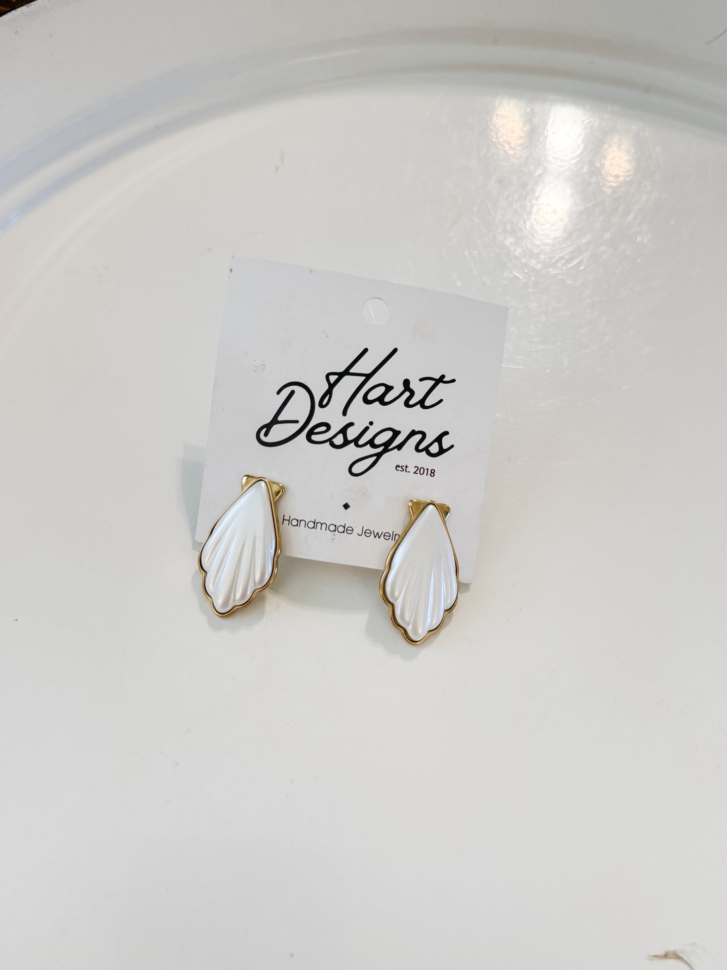 Hart Designs | Baby Shell Earrings
