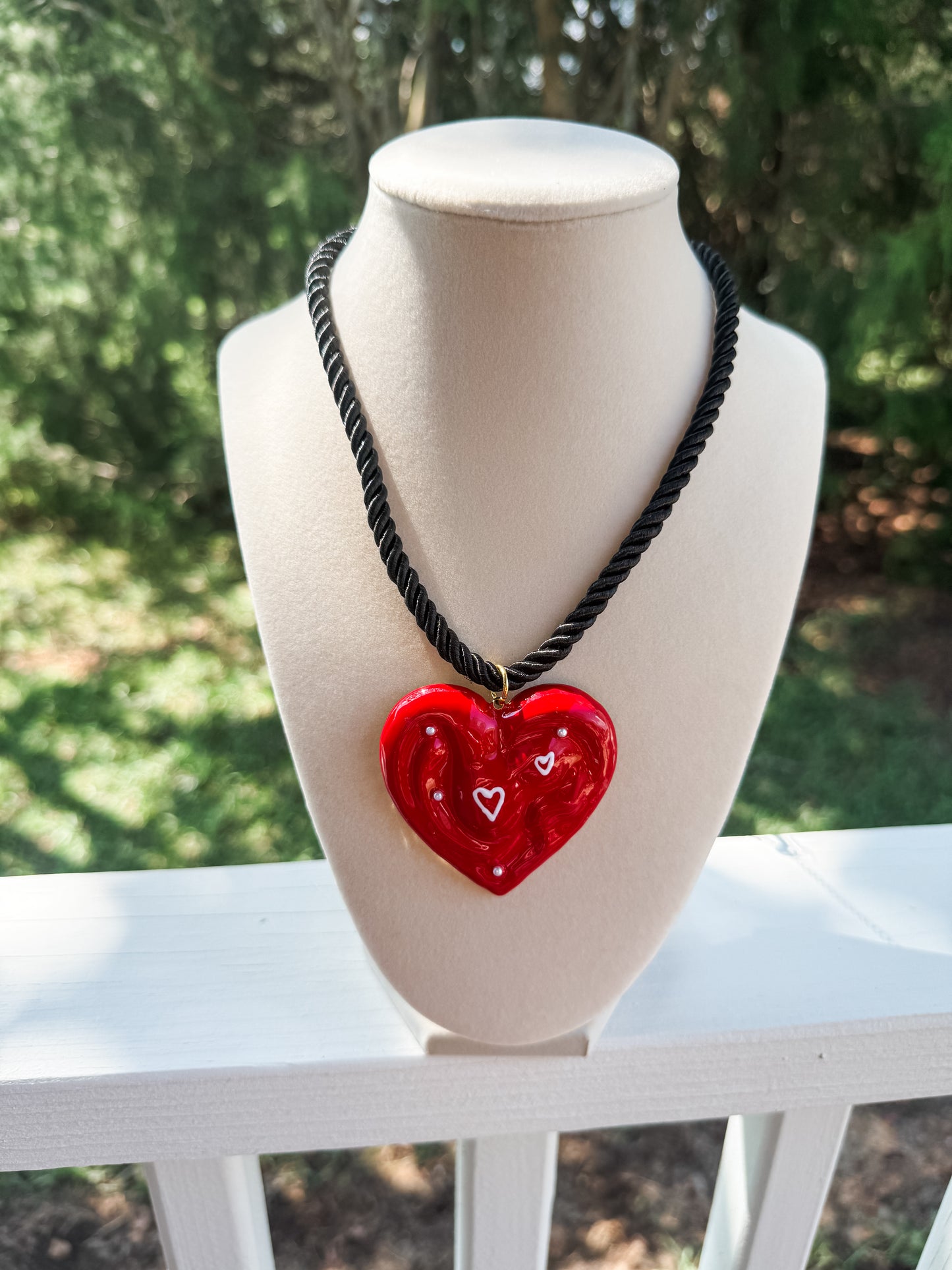 Red Heart Necklace