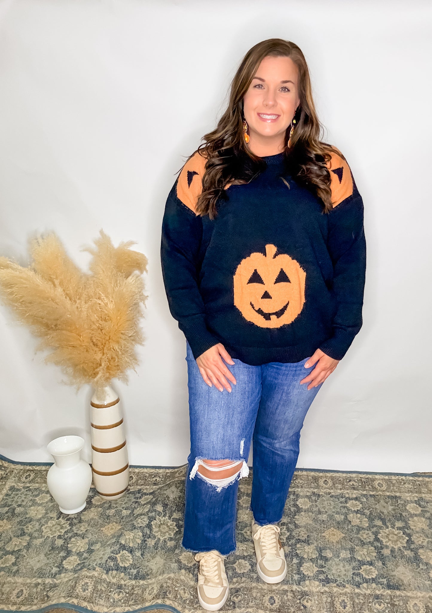 Jack O'Lantern Sweater