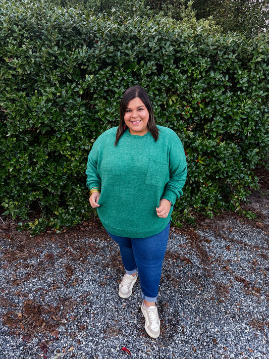Curvy Spruce It Up Sweater