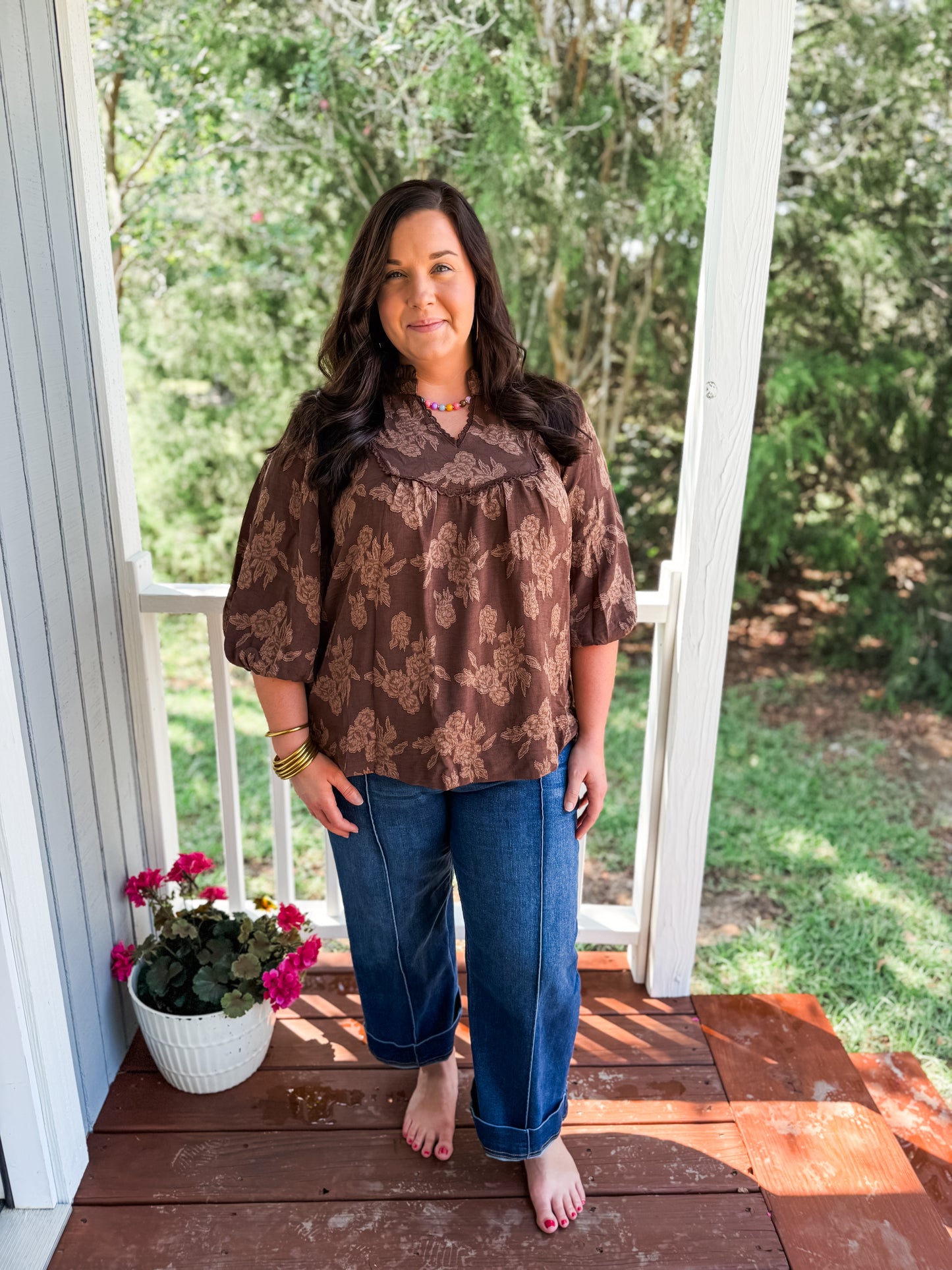 Warm Garden Top