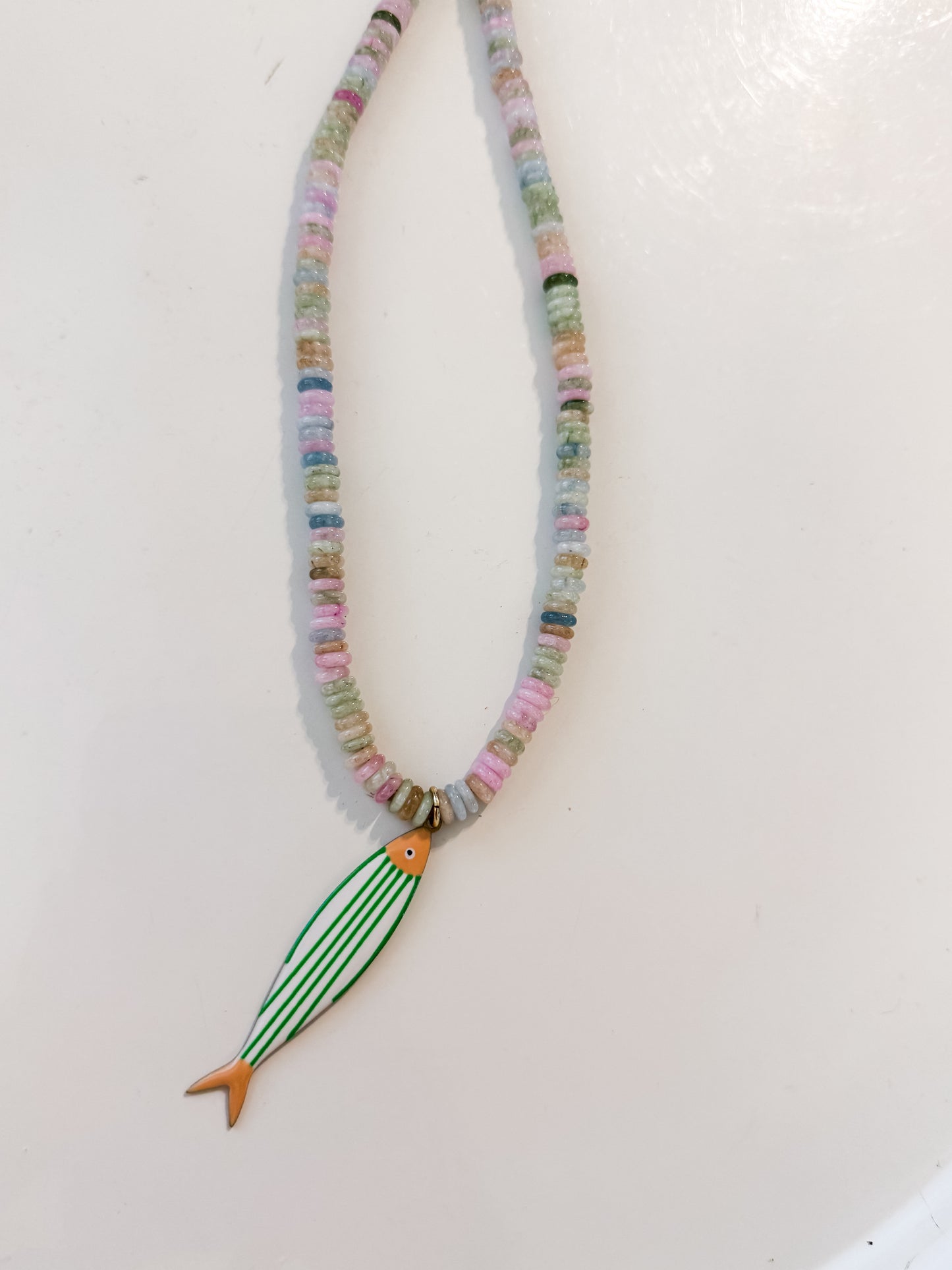 Hart Designs | Sea Glass Fish Necklace