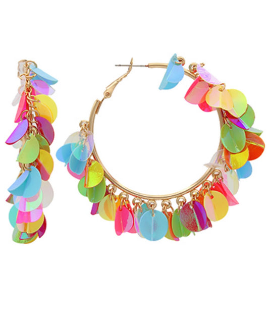 So Extra Earrings in Fruitty Pebbles