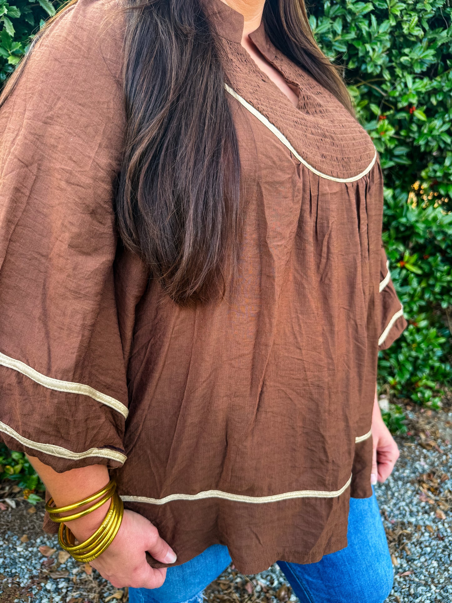 Curvy Autumn Memories Top