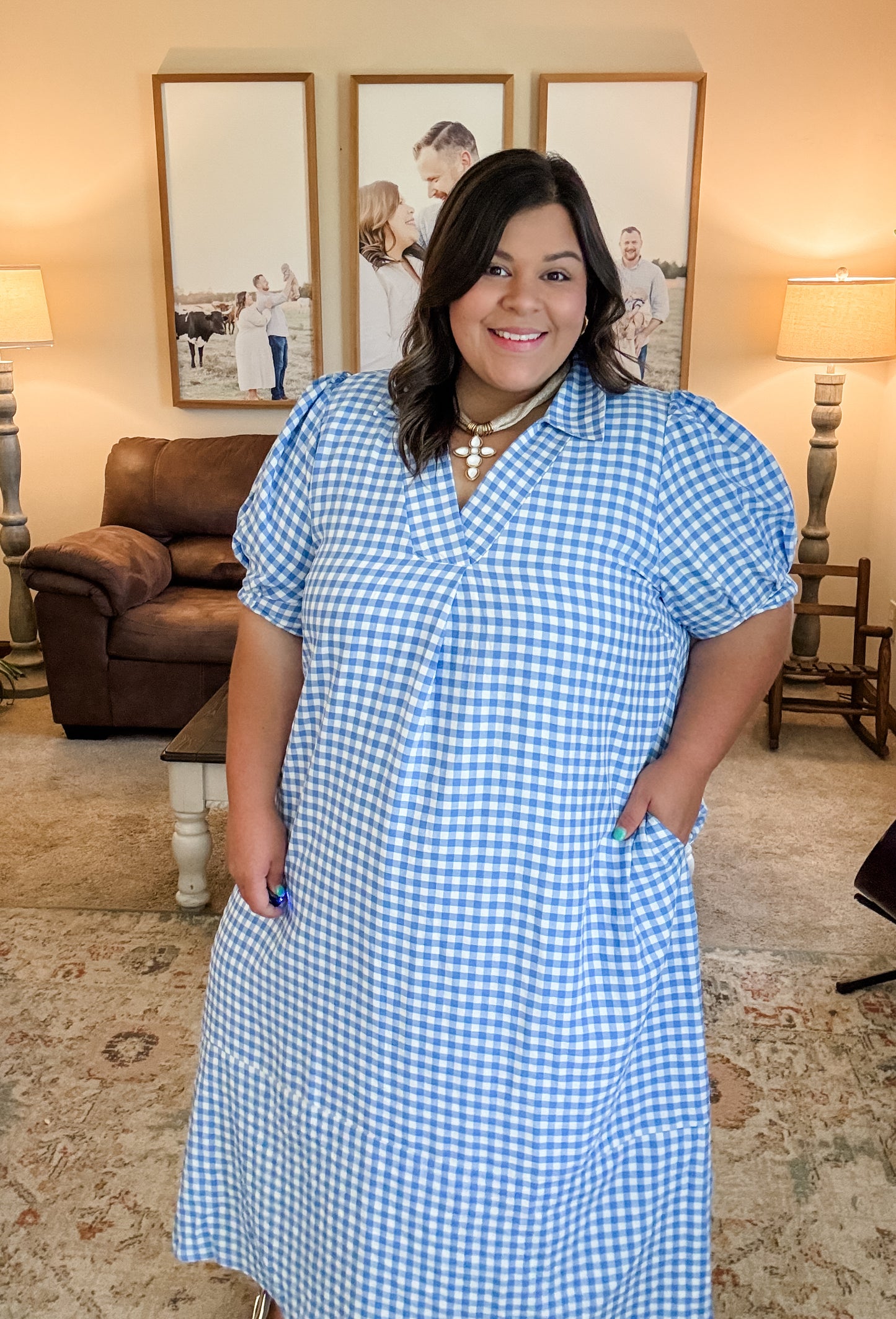 Social Graces Midi Dress