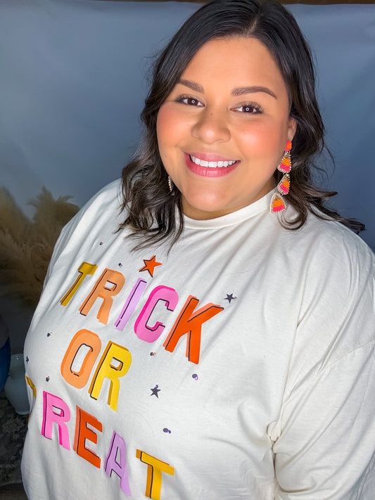 Candy Corn Earrings