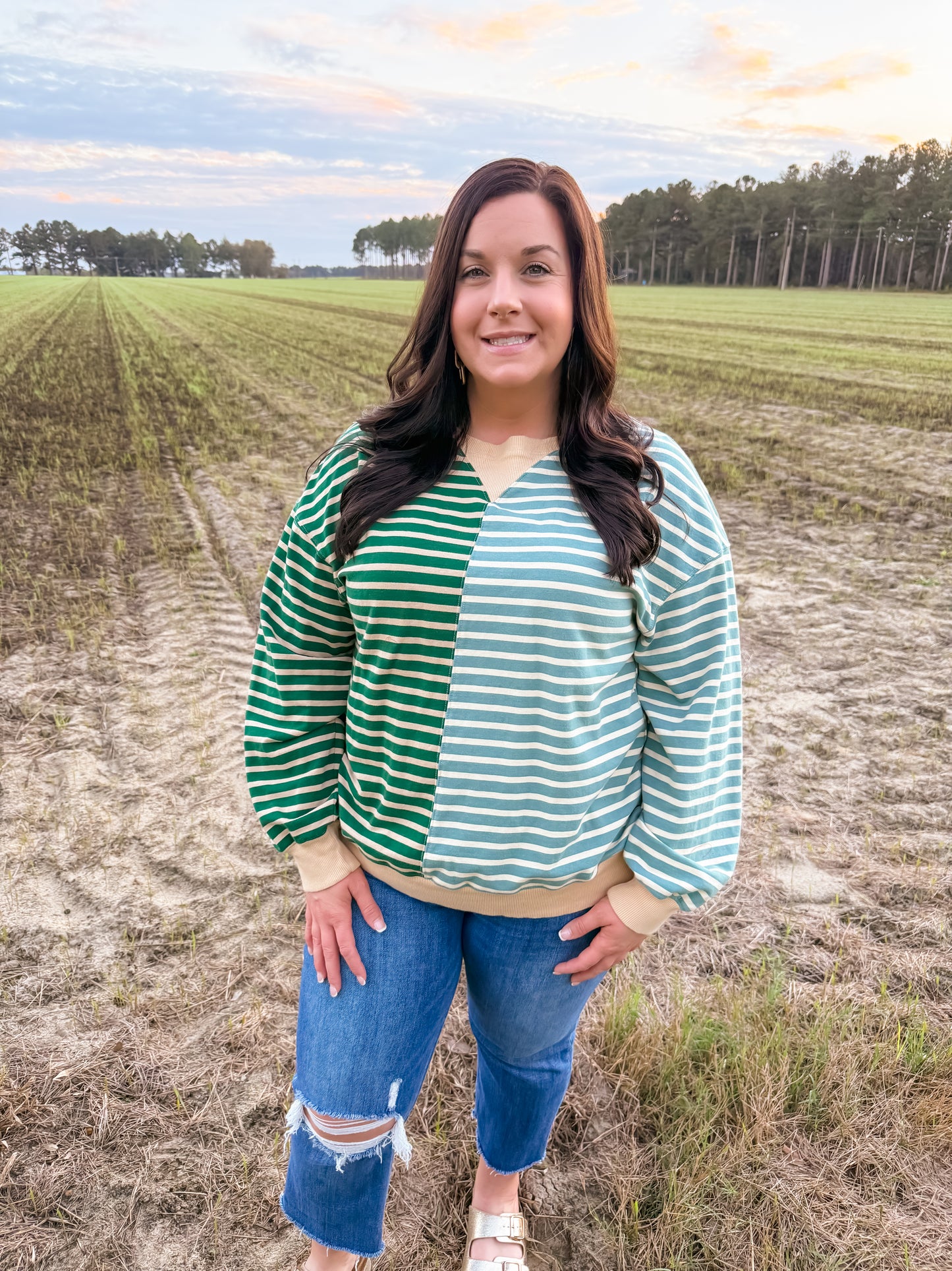 Trendsetter Pullover in Green