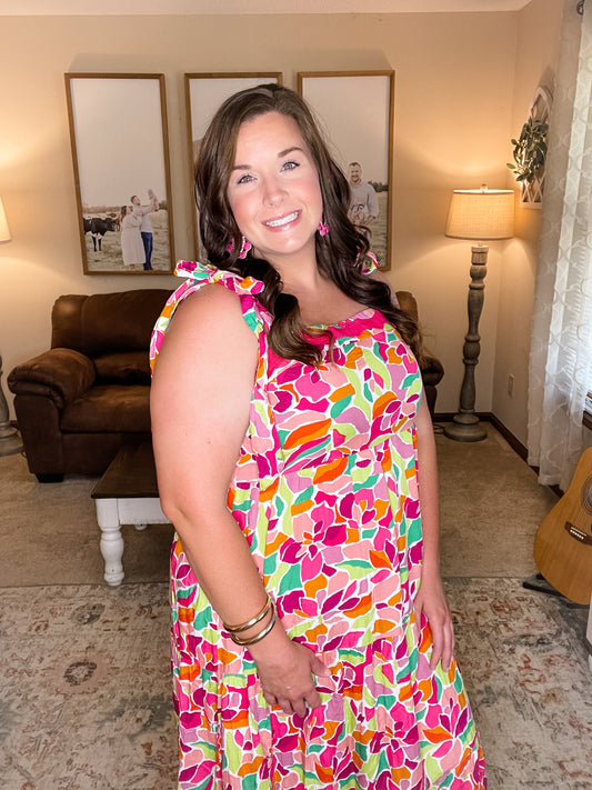 Paradise Awaits Maxi Dress