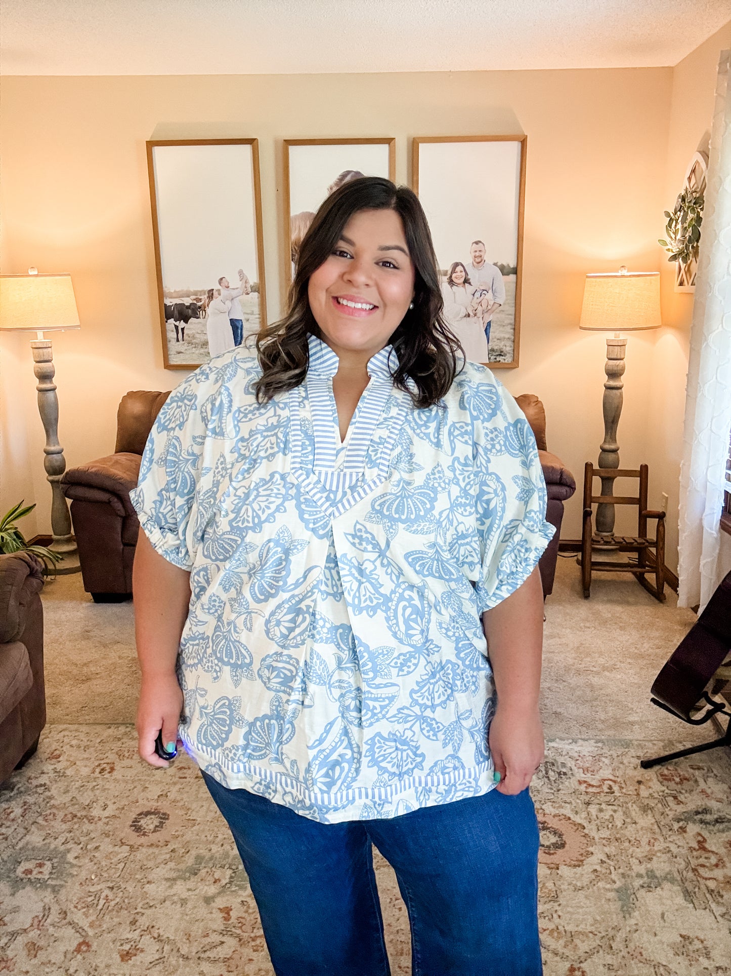 Curvy Southern Chic Top