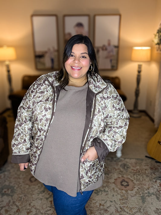 Duck Camo Cozy Cloud Jacket