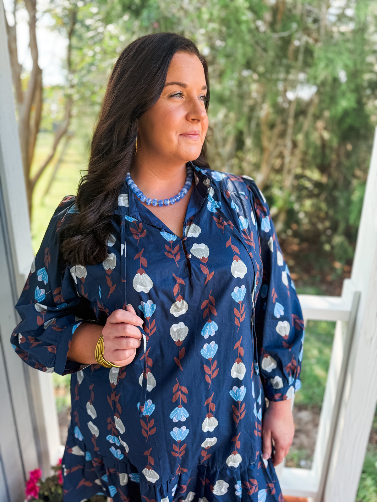Curvy Crisp Breeze Dress