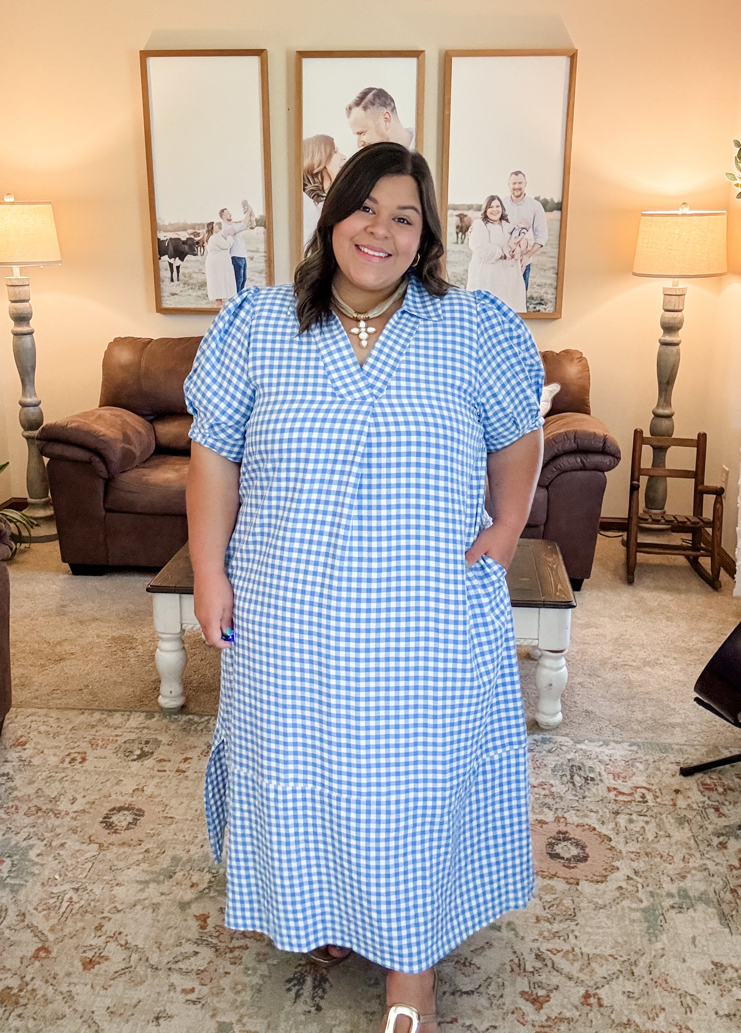 Social Graces Midi Dress