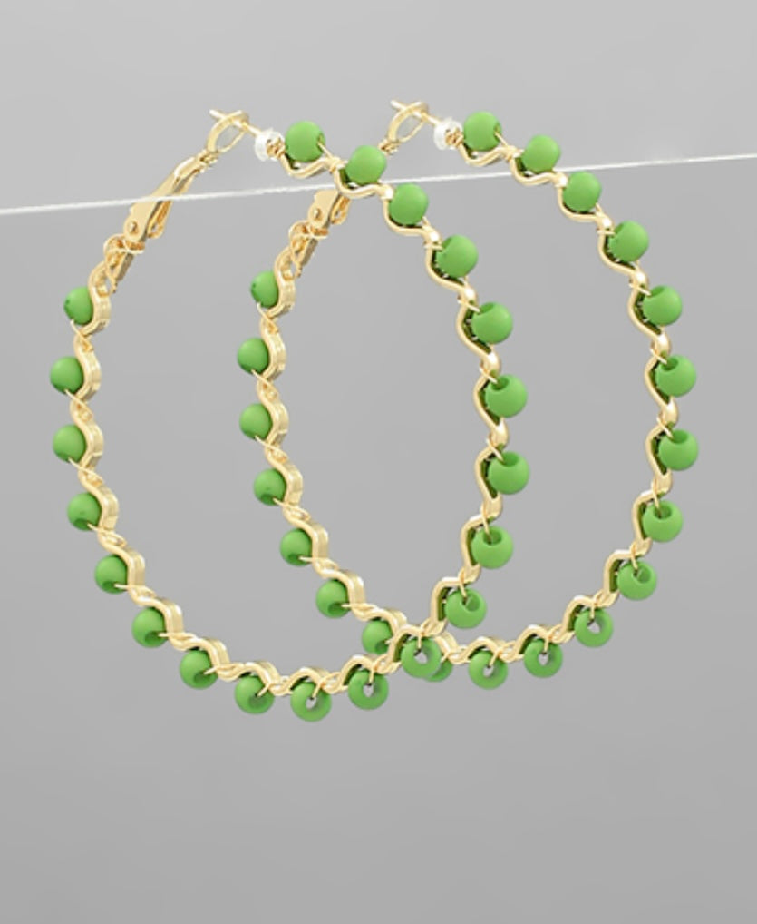 Pearl Hoops