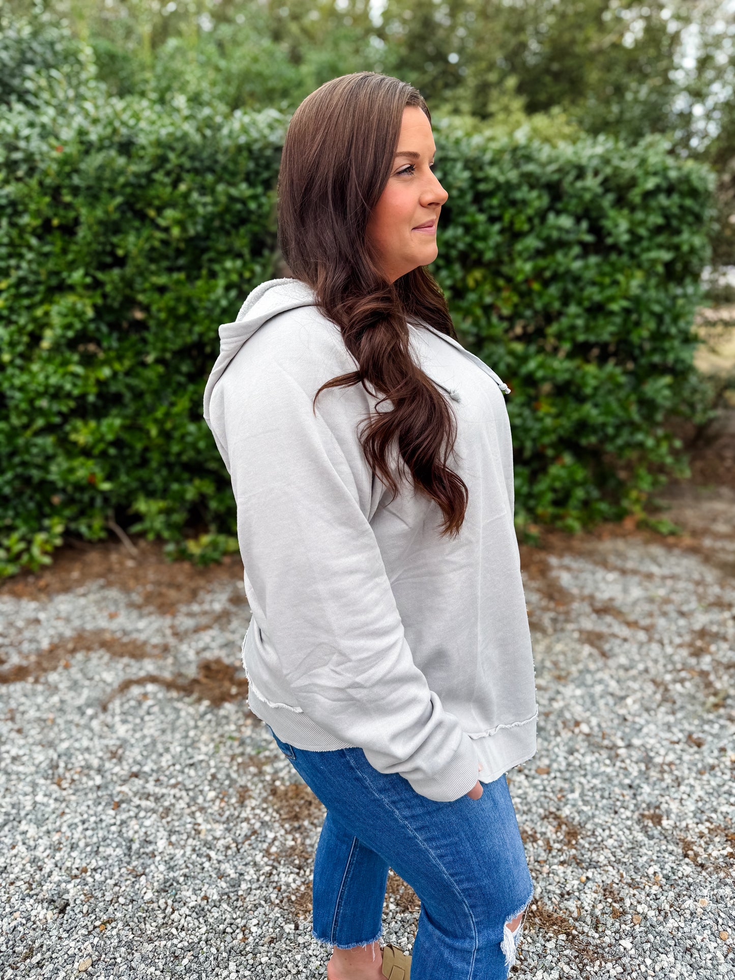 Curvy Get Going Pullover