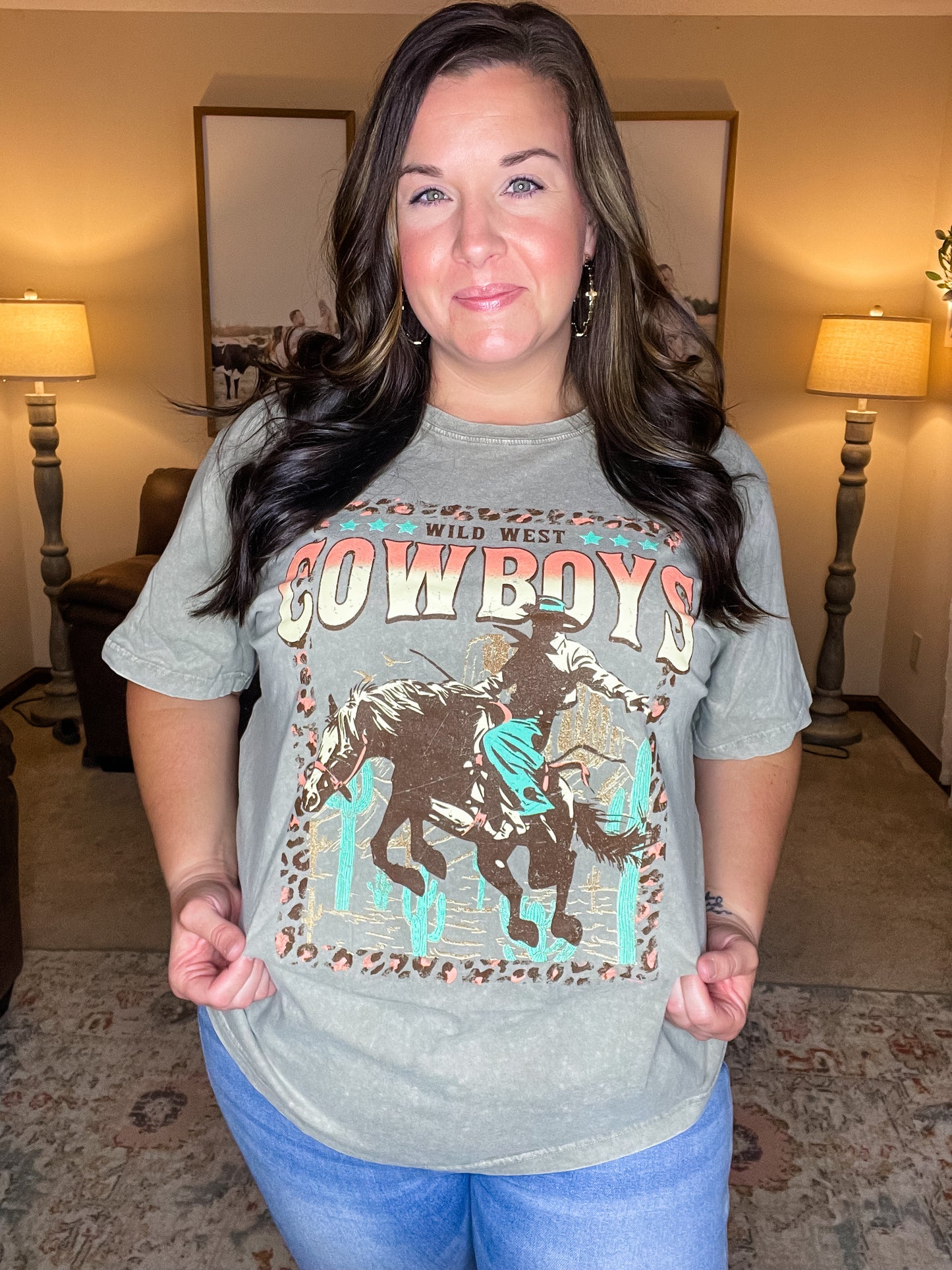 Wild West Cowboys Graphic Tee