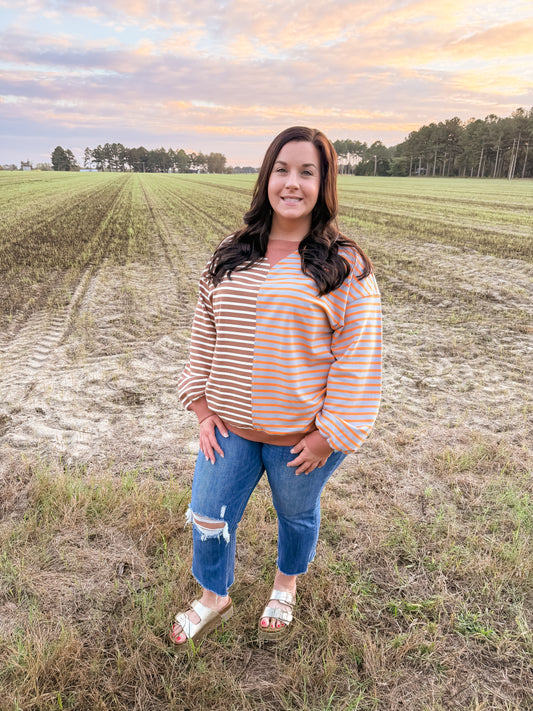 Trendsetter Pullover in Orange