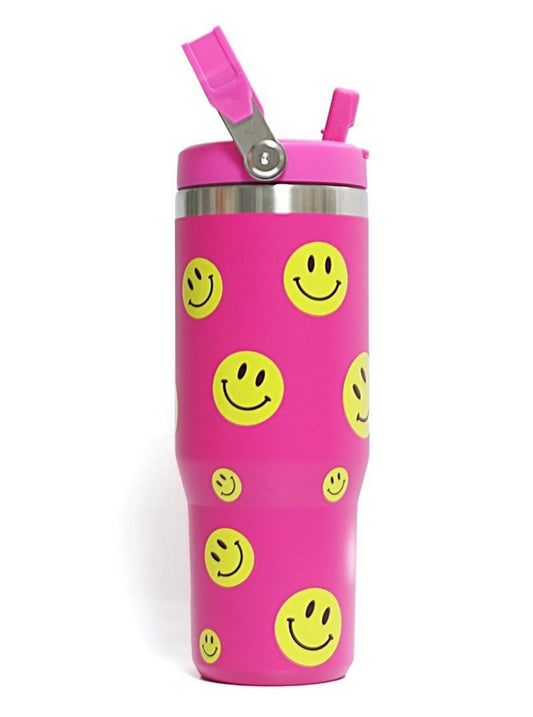 Say “Cheese” Tumbler in Hot Pink