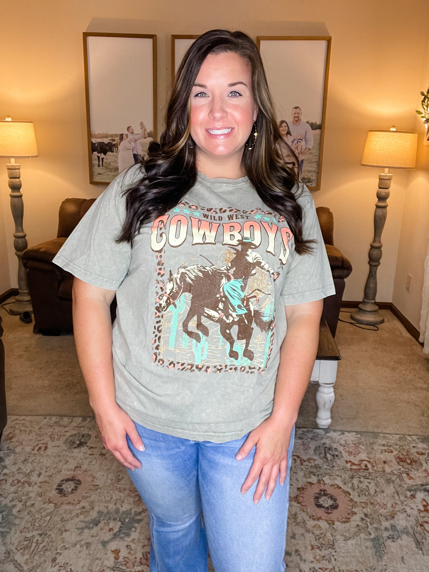 Wild West Cowboys Graphic Tee