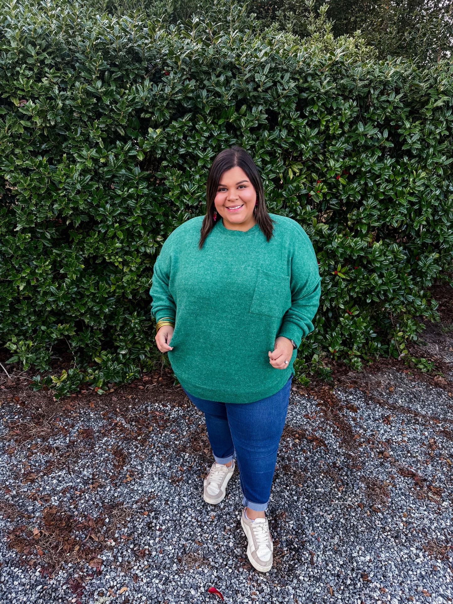 Curvy Spruce It Up Sweater