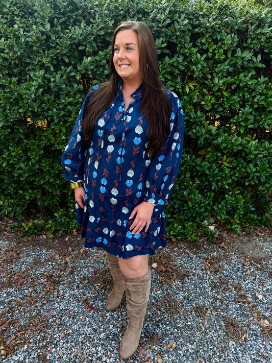 Curvy Crisp Breeze Dress