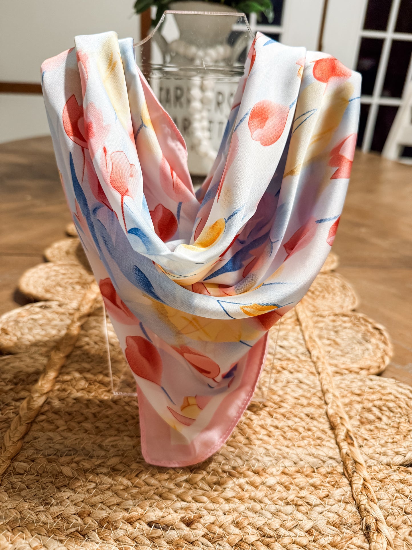 Tulip Scarf Necklace