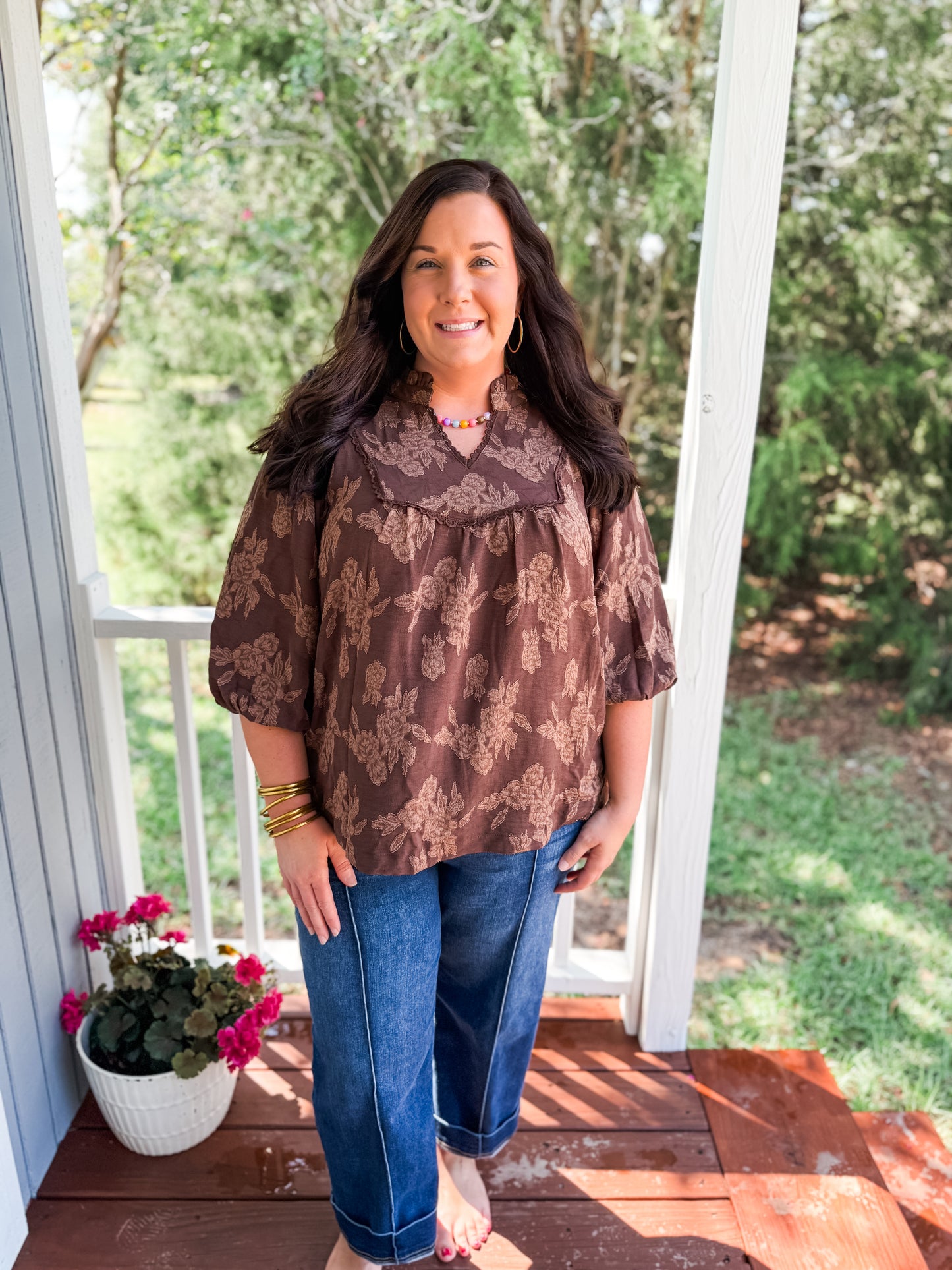 Warm Garden Top