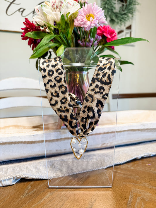 Wild Side Scarf Necklace