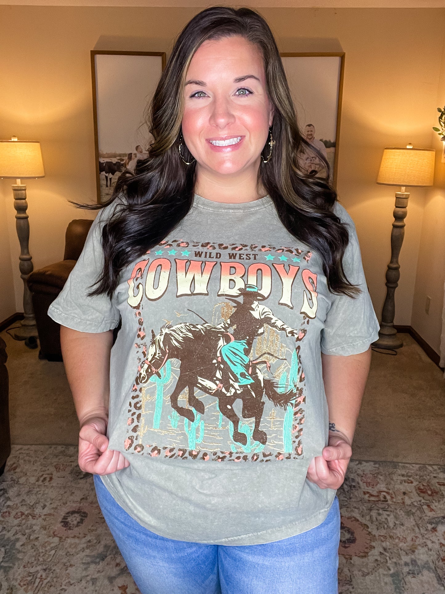 Wild West Cowboys Graphic Tee